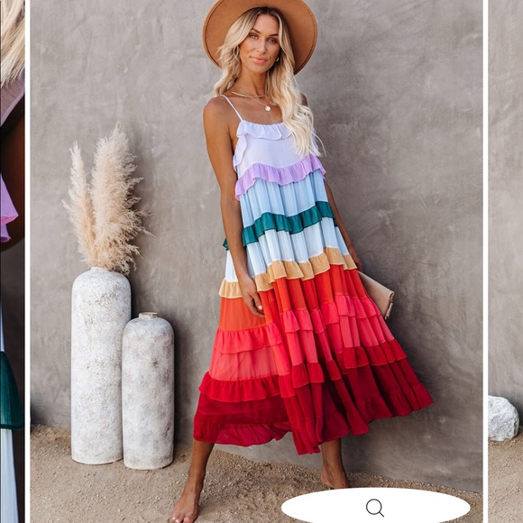 Vici Color Me Pretty Dress - Picture 3 of 9